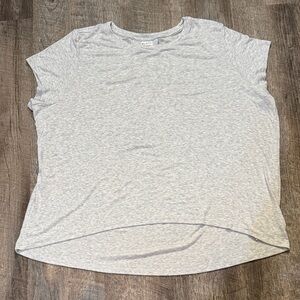 Athleta Heather Gray Short Sleeve Tee